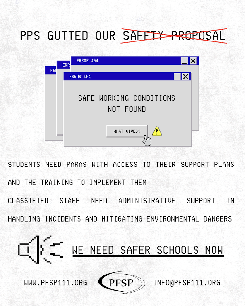 Session #7 - We Came Prepared, PPS Came Empty-Handed